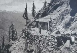  ??  ?? rich history. This photograph shows the Dolly Varden Mine on Saxon Mountain in Georgetown, circa 1890. Clear Creek County has a history of mining in the area for more than 100 years. Special to The Denver Post