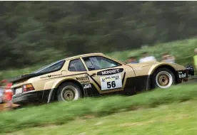  ??  ?? Above left: Thomas and Julian Schöfer competed in a stunning 924 Carrera GT