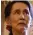  ??  ?? Accused: Aung San Suu Kyi has been slow to condemn the military’s violence