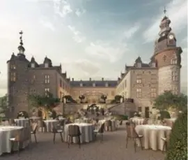  ?? FOTO RR ?? De oudste restanten van Château de Mirwart dateren uit de tiende eeuw. Nu worden er een restaurant, hotel en wellness geopend.