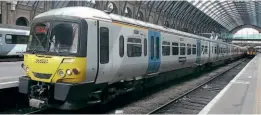  ?? ?? Class 365 No 365524 in Great Northern service at King’s Cross in February 2015. DSH TRANSPORT/CREATIVE COMMONS