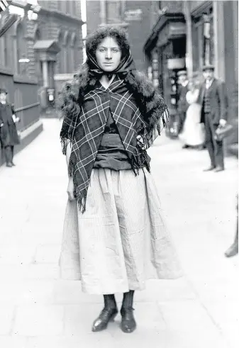  ??  ?? Wikimedia Commons image of Barbara Ayrton-Gould dressed as Grace Darling to promote the WSPU Women’s exhibition, in May 1909