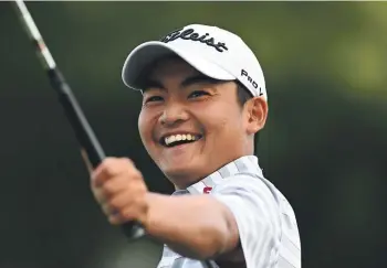  ?? ?? Kazuma Kobori will find himself alongside the best golfers in the world at the PGA Championsh­ip in Kentucky next week. GETTY IMAGES