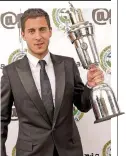  ??  ?? Prize guy: Eden Hazard