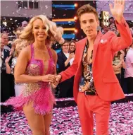  ??  ?? LAUNCH: Joe Sugg and Katie Piper on TV’s Strictly