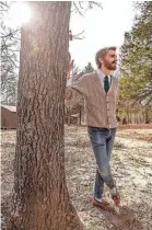  ?? SHANE BEVEL FOR USA TODAY ?? Noah Cleveland at Osage Hills State Park.