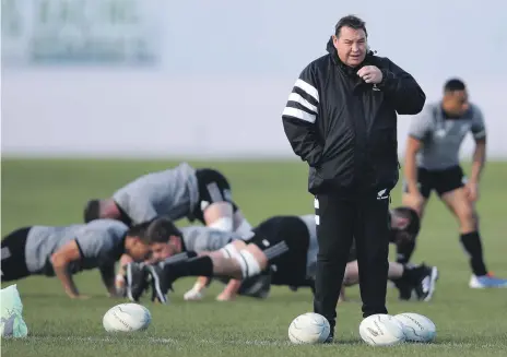  ?? Getty ?? Steve Hansen fielded raw players such as, far left, George Bridge and Sevu Reece, against Australia and they did well to give the New Zealand coach food for thought