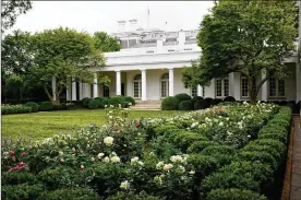  ?? SUSAN WALSH / ASSOCIATED PRESS ?? First lady Melania Trump will deliver her Republican National Convention speech Tuesday night from the Rose Garden, famous for its close proximity to the Oval Office.