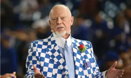  ?? Photograph: Tom Szczerbows­ki/Getty Images ?? Hockey commentato­r Don Cherry was fired on Monday after a racially charged rant against immigrants drew complaints.