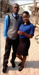  ??  ?? Case referred… Castro Domingo during good times with his late girlfriend Cecilia Murotwa who he allegedly killed and buried in February 2018.