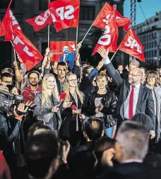  ?? Foto: Profimedia.cz ?? Do opozice! I Mladí socialisté jsou proti pokračován­í koaličních jednání. Dohoda s CDU/CSU podle nich není pro stranu výhodná.