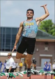  ?? STAFF FILE ?? Last month, Centervill­e grad Yariel Soto set a New Balance Nationals record with 7,509 points in the decathlon. This past weekend, a hamstring injury led to a 7th place finish at the Pan American U20 championsh­ips.