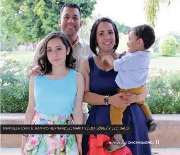  ??  ?? MARINELA CANTÚ, RAMIRO HERNÁNDEZ, MARIA ELENA LÓPEZ Y LEO DAUD