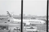  ?? Frank Franklin
II / Associated Press ?? The worldwide grounding of Boeing jets, now in its fourth week, is unlikely to end soon. The precaution­s will affect about 115 American Airlines flights.