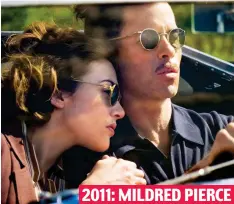  ??  ?? 2011: MILDRED PIERCE Round two: Winslet and Pearce also co-starred in 2011