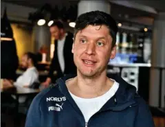  ?? FOTO: ERNST VAN NORDE ?? – Det er lidt specielt, siger målmand Niklas Landin om ikke at have Mikkel Hansen med på landsholde­t.