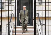  ?? FRANCOIS MORI AP ?? Former French President Valéry Giscard d’Estaing shown outside his home in Paris in 2013.