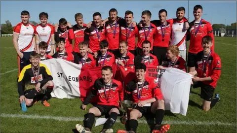  ??  ?? St. Leonards, winners of the Neil O’Sullivan Cup.