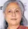  ??  ?? Jaya Bachchan