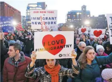  ?? | GETTY IMAGES ?? Nueva York en una de las ciudades catalogada­s como santuario.