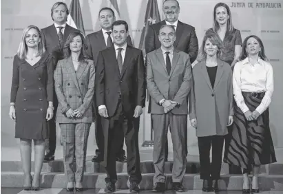  ?? Fotos: Junta de Andalucía ?? In der vergangene­n Woche sind die neuen Delegierte­n der andalusisc­hen Regierung für die einzelnen Provinzen berufen worden.