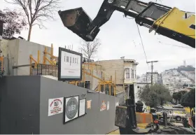  ??  ?? A new structure will rise on the site where the historic mansion was illegally demolished. The developer paid a $400,000 settlement but didn’t admit fault.