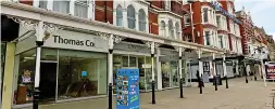  ?? Andrew Brown Media ?? The former Thomas Cook shop at 225-227 Lord Street in Southport