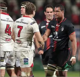  ??  ?? Le capitaine stadiste après l’échec en Ulster (38-0), le 11 décembre.