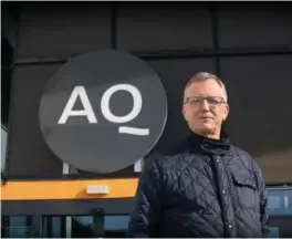  ?? FOTO: KJARTAN BJELLAND ?? Klubbens daglig leder, Per Geir Løvstad, opplyser at de har solgt godt med billetter til kampen og håper på fullt hus.