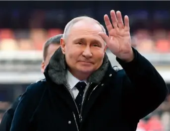  ?? MAXIM BLINOV, AP/NTB ?? Vladimir Putin vil gjøre Russland stort og sterkt igjen.