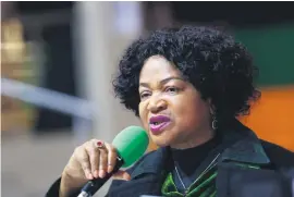  ?? Picture: Gallo Images ?? SPEAKING OUT. Baleka Mbete, speaker of the National Assembly, has filed court papers.