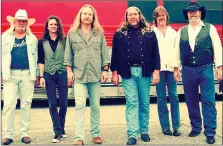  ?? Submitted photo ?? The Marshall Tucker Band will soon roll into Linden, Texas, for a Thursday, June 4, concert at Music City Texas Theater.