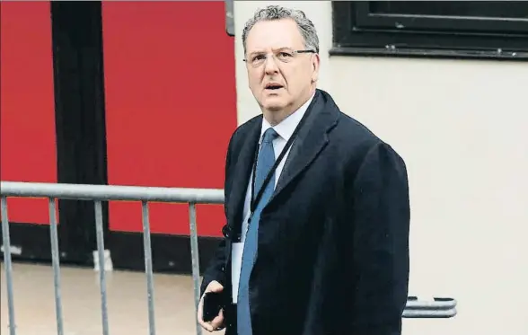  ?? GONZALO FUENTES / REUTERS ?? Richard Ferrand, secretario general de En Marcha, podría ser el nuevo primer ministro