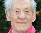  ??  ?? Activist: Sir Ian McKellen