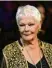  ??  ?? Judi Dench