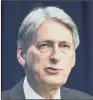  ??  ?? PHILIP HAMMOND: Chancellor warned European leaders not to let ‘petty politics’ get in the way.