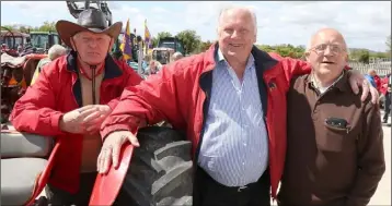  ??  ?? Matt White and Mick Radford, Bargy Vintage Club and Paddy Fortune, Galbally.