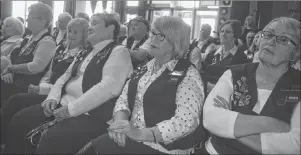  ?? NANCY KING/CAPE BRETON POST ?? Volunteers and members of the community came out in force Friday as the federal and provincial government­s officially announced $2.93 million in combined funding to renovate the 91-year-old Savoy Theatre in Glace Bay.