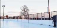  ?? Jarret Liotta / Contribute­d photo ?? Rep Tom O’Dea imagines the rink in New Canaan could possibly be like this, the Westport Pal Rink at Longshore Club Park in Westport.