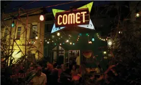  ??  ?? Comet Ping Pong, the restaurant at the centre of Pizzagate, in After Truth. Photograph: Courtesy of HBO