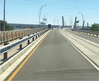  ??  ?? Kazungula Bridge