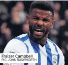  ??  ?? Fraizer Campbell PIC: JOHN RUSHWORTH