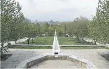  ??  ?? Bagh-e-Babur Garden in the Afghan capital Kabul.