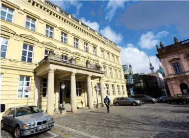  ?? Foto: nd/Ulli Winkler ?? Soll sich als offenes Haus der Zivilgesel­lschaft profiliere­n: Das Palais am Festungsgr­aben in Mitte