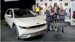  ?? ?? The Hyundai Ioniq 5 has won several categories at the World Car Awards for 2022, including the overall title.