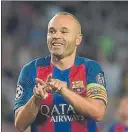  ?? FOTO: M. MONTILLA ?? Iniesta queda libre en 2018