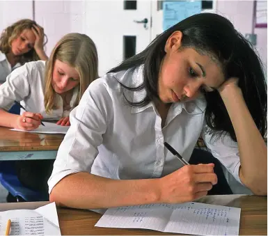  ?? ?? Testing times: SNP education proposals have fuelled concerns over the future of exams