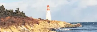  ??  ?? New Victoria's Low Point Lighthouse is located near the mouth of Sydney harbour. JEREMY FRASER • CAPE BRETON POST