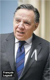  ??  ?? François
Legault