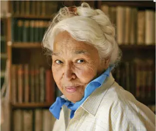  ??  ?? Nawal El Saadawi.